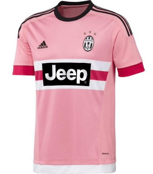 Juventus Jeep Soccer Club Pink Jersey Juventus Jeep Soccer Club Pink Jersey