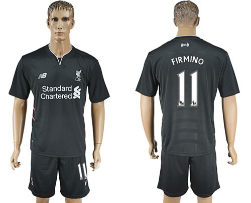 Liverpool #11 Firmino Away Soccer Club Jersey