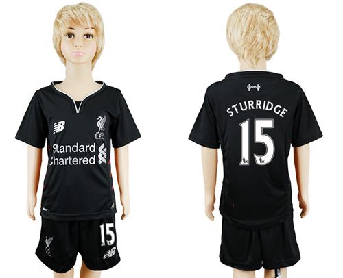 Liverpool #15 Sturridge Away Kid Soccer Club Jersey Liverpool #15 Sturridge Away Kid Soccer Club Jersey