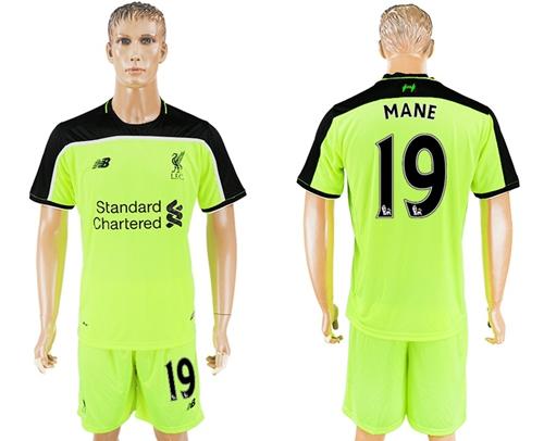 Liverpool #19 Mane Sec Away Soccer Club Jersey Liverpool #19 Mane Sec Away Soccer Club Jersey