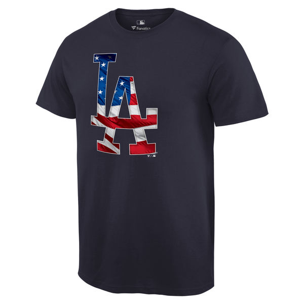 Los Angeles Dodgers Big & Tall Banner Wave T-Shirt - Navy Los Angeles Dodgers Big & Tall Banner Wave T-Shirt - Navy