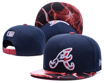 MLB Atlanta Braves Stitched Snapback Hats 9