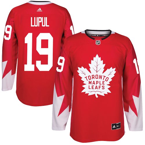 Maple Leafs #19 Joffrey Lupul Red Alternate Stitched Youth NHL Jersey Maple Leafs #19 Joffrey Lupul Red Alternate Stitched Youth NHL Jersey