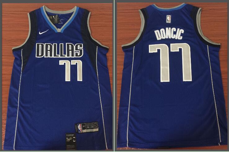 Mavericks #77 Luka Doncic Navy Nike Swingman Jersey Mavericks #77 Luka Doncic Navy Nike Swingman Jersey