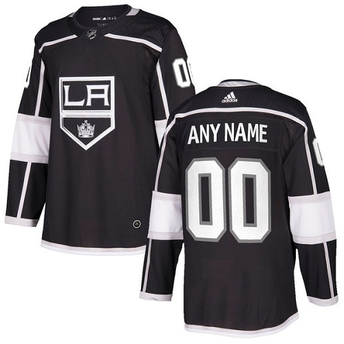 Men's Adidas Kings Personalized Authentic Black Home NHL Jersey Men's Adidas Kings Personalized Authentic Black Home NHL Jersey