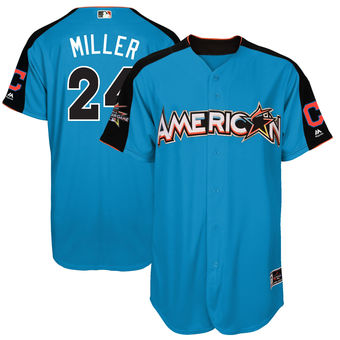 Men's American League Indians Andrew Miller Majestic Blue 2017 MLB All-Star Game Home Run Derby Player Jersey Men's American League Indians Andrew Miller Majestic Blue 2017 MLB All-Star Game Home Run Derby Player Jersey