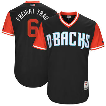 Men's Arizona Diamondbacks David Peralta Freight Train Majestic Black 2017 Players Weekend Authentic Jersey Men's Arizona Diamondbacks David Peralta Freight Train Majestic Black 2017 Players Weekend Authentic Jersey