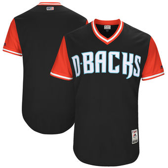 Men's Arizona Diamondbacks Majestic Black 2017 Players Weekend Authentic Team Jersey Men's Arizona Diamondbacks Majestic Black 2017 Players Weekend Authentic Team Jersey