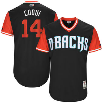 Men's Arizona Diamondbacks Reymond Fuentes Coqui Majestic Black 2017 Players Weekend Authentic Jersey Men's Arizona Diamondbacks Reymond Fuentes Coqui Majestic Black 2017 Players Weekend Authentic Jersey