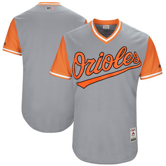 Men's Baltimore Orioles Majestic Gray 2017 Players Weekend Authentic Team Jersey Men's Baltimore Orioles Majestic Gray 2017 Players Weekend Authentic Team Jersey