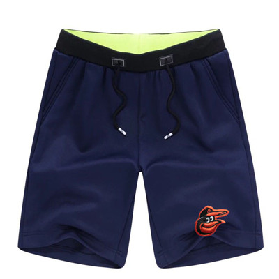 Men's Baltimore Orioles Team Logo Navy Baseball Shorts Men's Baltimore Orioles Team Logo Navy Baseball Shorts