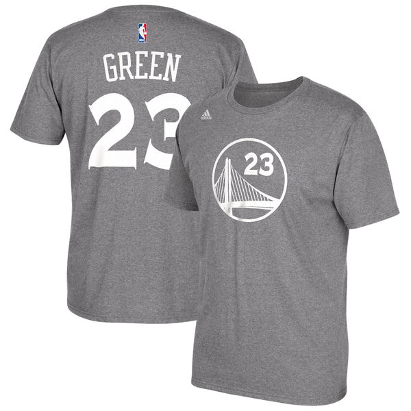 Men's Golden State Warriors Draymond Green adidas Gray Net Number T-ShirtMen's Golden State Warriors Draymond Green adidas Gray Net Number T-Shirt