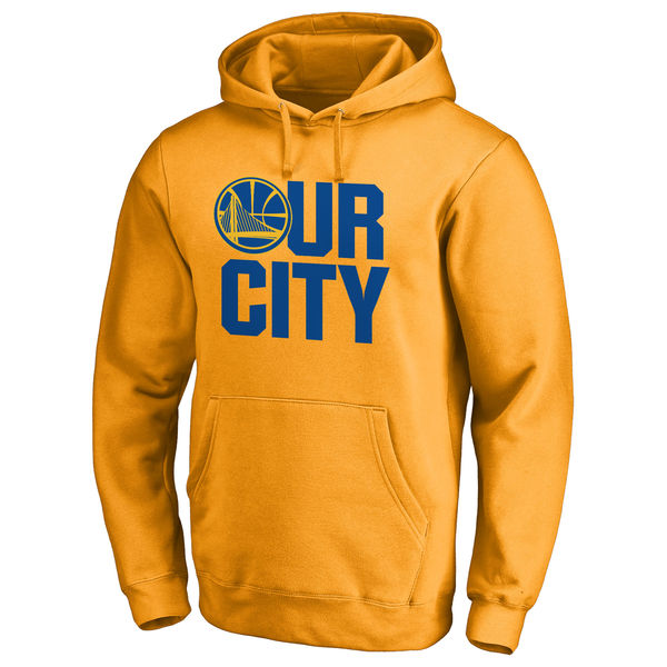 Men's Golden State Warriors Gold Hometown Collection Our City Hoodie Men's Golden State Warriors Gold Hometown Collection Our City Hoodie