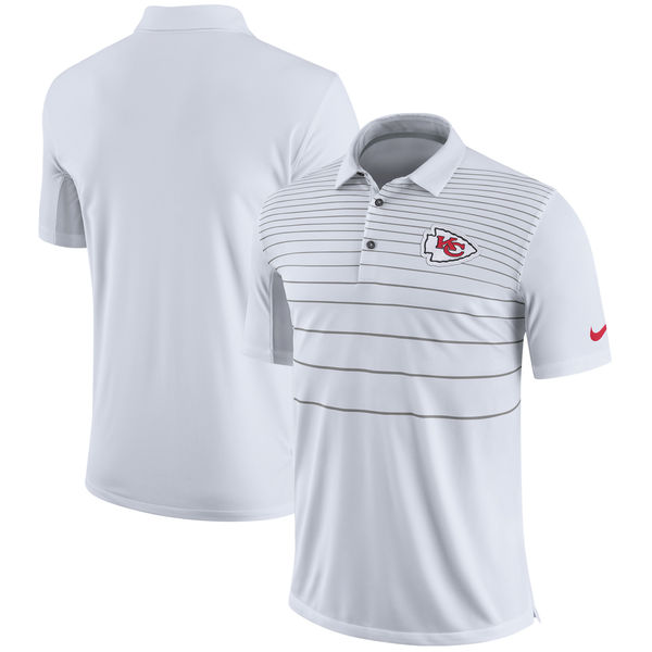 Men's Kansas City Chiefs Nike White Early Season Polo