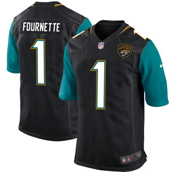 Men's Leonard Fournette Jacksonville Jaguars Nike 2017 Draft Pick Game Jersey - Black