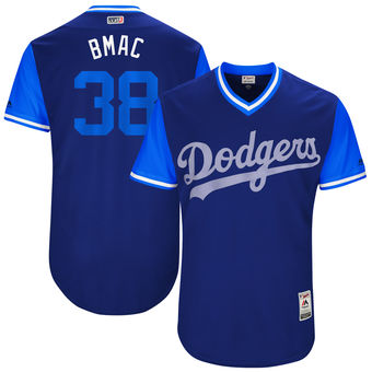Men's Los Angeles Dodgers Brandon McCarthy BMac Majestic Royal 2017 Players Weekend Authentic Jersey Men's Los Angeles Dodgers Brandon McCarthy BMac Majestic Royal 2017 Players Weekend Authentic Jersey