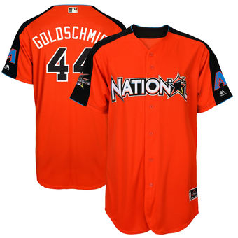 Men's National League Diamondbacks Paul Goldschmidt Majestic Orange 2017 MLB All-Star Game Home Run Derby Player Jersey Men's National League Diamondbacks Paul Goldschmidt Majestic Orange 2017 MLB All-Star Game Home Run Derby Player Jersey