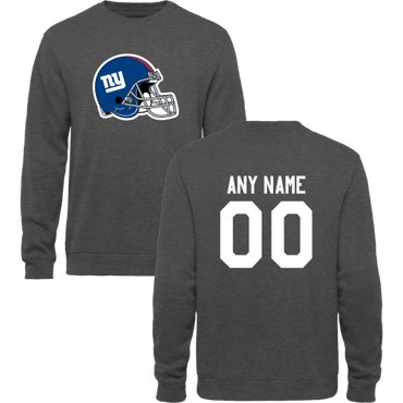 Men's New York Giants Design Your Own Crewneck Sweatshirt