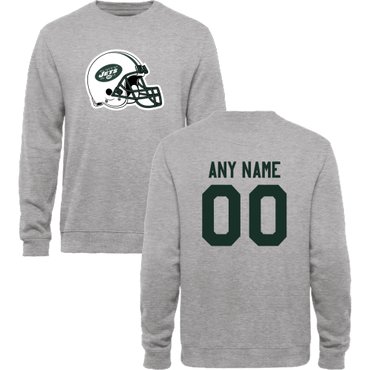 Men's New York Jets Design Your Own Crewneck Sweatshirt