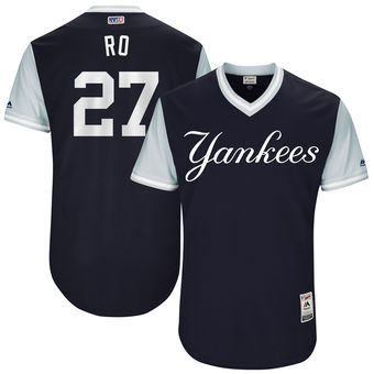 Men's New York Yankees Austin Romine Ro Majestic Navy 2017 Players Weekend Authentic Jersey Men's New York Yankees Austin Romine Ro Majestic Navy 2017 Players Weekend Authentic Jersey