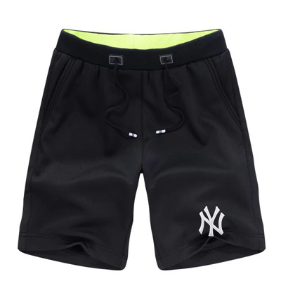 Men's New York Yankees Team Logo Black Baseball Shorts Men's New York Yankees Team Logo Black Baseball Shorts