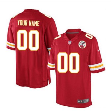 Men's Nike Kansas City Chiefs Customized Limited Red Team Color NFL Jersey Men's Nike Kansas City Chiefs Customized Limited Red Team Color NFL Jersey
