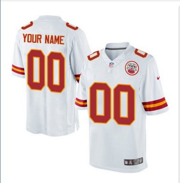 Men's Nike Kansas City Chiefs Customized Limited White NFL Jersey Men's Nike Kansas City Chiefs Customized Limited White NFL Jersey