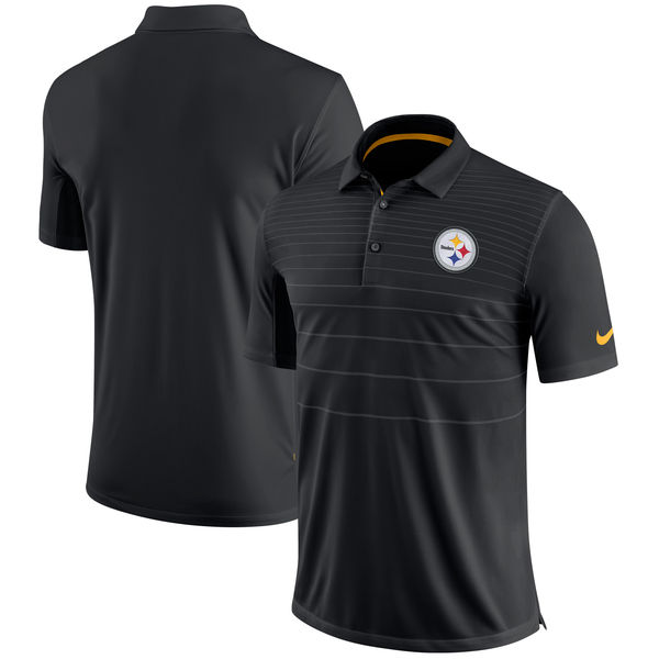 Men's Pittsburgh Steelers Nike Black Early Season Polo