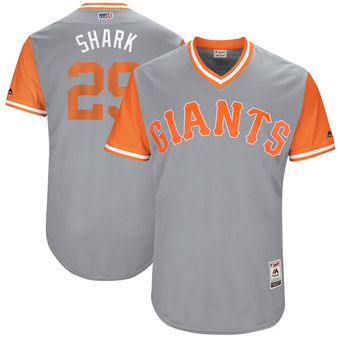 Men's San Francisco Giants Jeff Samardzija Shark Majestic Gray 2017 Players Weekend Authentic Jersey Men's San Francisco Giants Jeff Samardzija Shark Majestic Gray 2017 Players Weekend Authentic Jersey