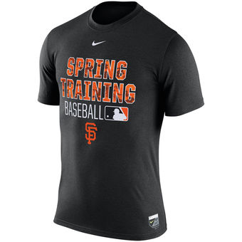 Men's San Francisco Giants Nike Black 2016 Authentic Collection Legend Team Issue Spring Training Performance T-Shirt Men's San Francisco Giants Nike Black 2016 Authentic Collection Legend Team Issue Spring Training Performance T-Shirt