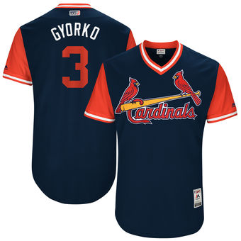 Men's St. Louis Cardinals Jedd Gyorko Gyorko Majestic Navy 2017 Players Weekend Authentic Jersey Men's St. Louis Cardinals Jedd Gyorko Gyorko Majestic Navy 2017 Players Weekend Authentic Jersey