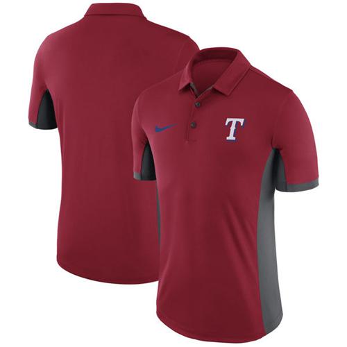 Men's Texas Rangers Nike Red Franchise Polo Men's Texas Rangers Nike Red Franchise Polo