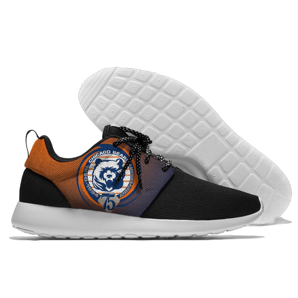 Men and women NFL Chicago Bears Roshe style Lightweight Running shoes (2) Men and women NFL Chicago Bears Roshe style Lightweight Running shoes (2)