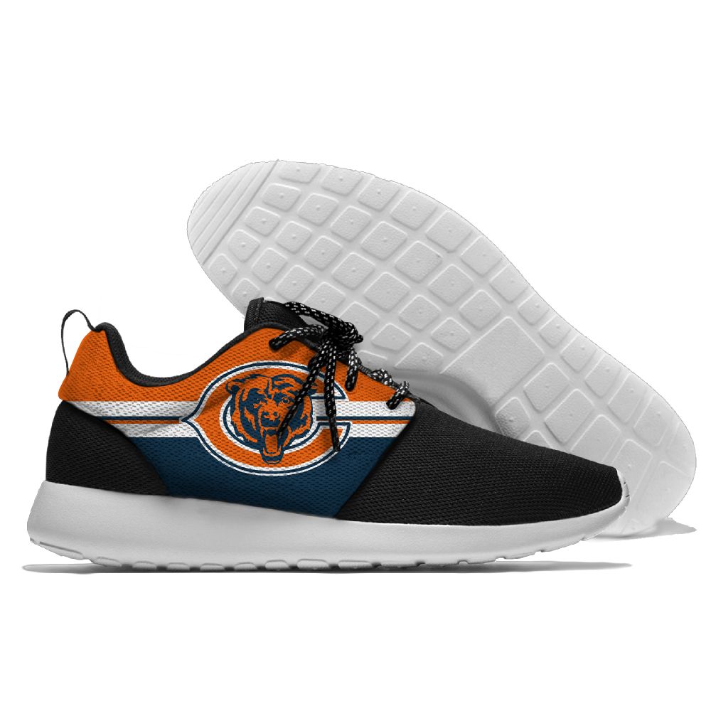 Men and women NFL Chicago Bears Roshe style Lightweight Running shoes (3) Men and women NFL Chicago Bears Roshe style Lightweight Running shoes (3)