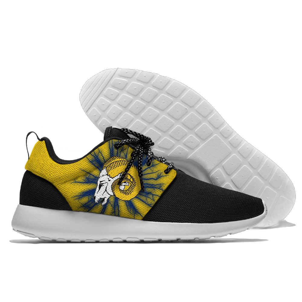 Men and women NFL Los Angeles Rams Roshe style Lightweight Running shoes (5) Men and women NFL Los Angeles Rams Roshe style Lightweight Running shoes (5)
