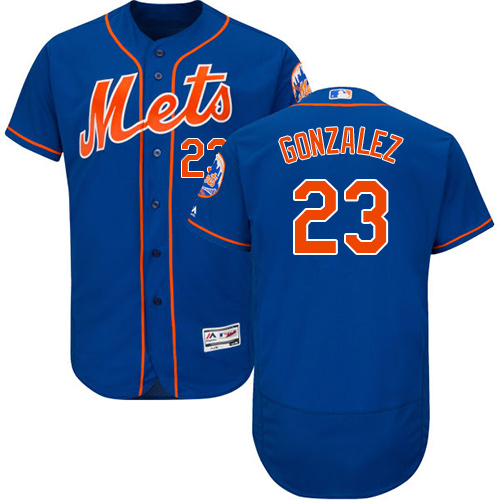 Mets #23 Adrian Gonzalez Blue Flexbase Authentic Collection Stitched MLB Jersey Mets #23 Adrian Gonzalez Blue Flexbase Authentic Collection Stitched MLB Jersey