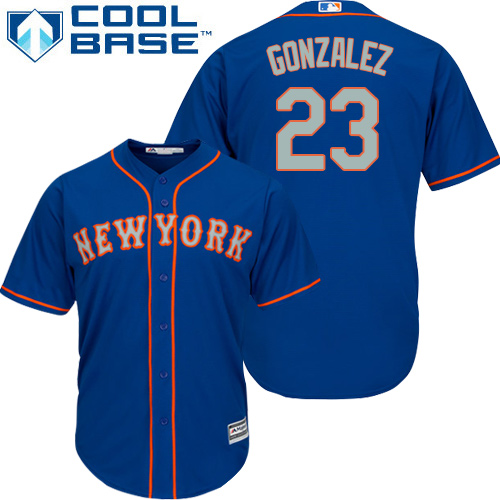 Mets #23 Adrian Gonzalez Blue New Cool Base Alternate Home Stitched MLB Jersey Mets #23 Adrian Gonzalez Blue New Cool Base Alternate Home Stitched MLB Jersey