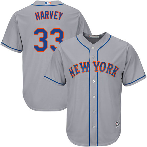 Mets #33 Matt Harvey Grey Cool Base Stitched Youth MLB Jersey Mets #33 Matt Harvey Grey Cool Base Stitched Youth MLB Jersey