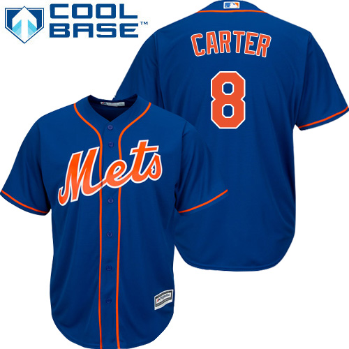 Mets #8 Gary Carter Blue Cool Base Stitched Youth MLB Jersey Mets #8 Gary Carter Blue Cool Base Stitched Youth MLB Jersey