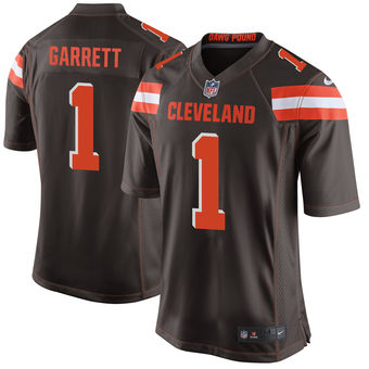 Myles Garrett Cleveland Browns Nike Youth 2017 Draft Pick Game Jersey - Brown