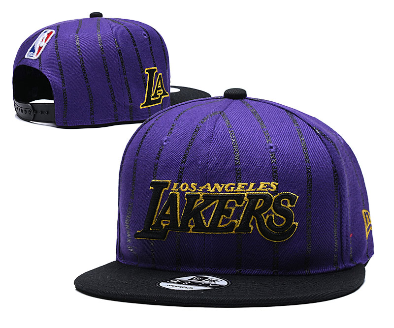 NBA Los Angeles Lakers Team Logo Purple Adjustable Hat NBA Los Angeles Lakers Team Logo Purple Adjustable Hat