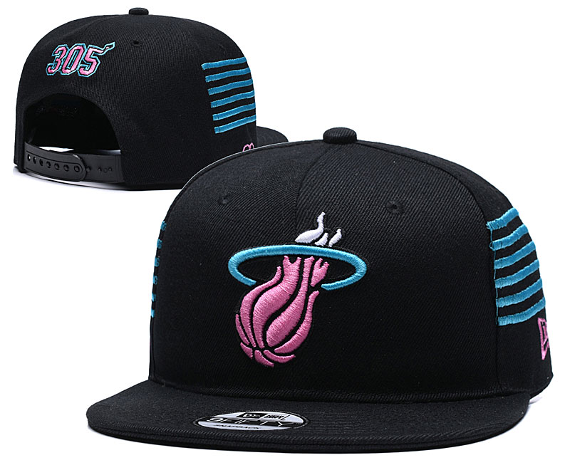 NBA Miami Heat Team Logo Black Mitchell & Ness Adjustable Hat NBA Miami Heat Team Logo Black Mitchell & Ness Adjustable Hat