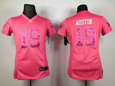 NEW Women Dallas Cowboys #19 Miles Austin pink jerseys NEW Women Dallas Cowboys #19 Miles Austin pink jerseys
