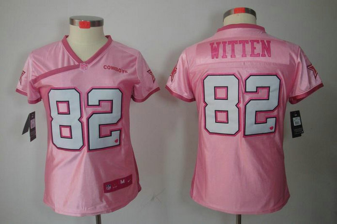 NEW Women Dallas Cowboys #82 Jason Witten Pink Jerseys NEW Women Dallas Cowboys #82 Jason Witten Pink Jerseys