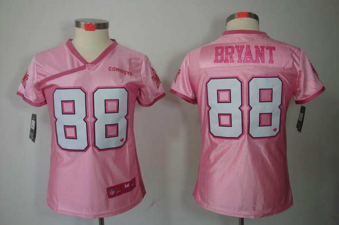 NEW Women Dallas cowboys #88 Bryant Pink Jerseys NEW Women Dallas cowboys #88 Bryant Pink Jerseys