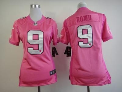 NEW Women Dallas cowboys #9 Tony Romo Pink Jerseys(love s) NEW Women Dallas cowboys #9 Tony Romo Pink Jerseys(love s)