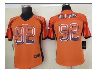 NEW women nfl jerseys denver broncos #92 williams orange(williams)(Elite drift fashion) NEW women nfl jerseys denver broncos #92 williams orange(williams)(Elite drift fashion)