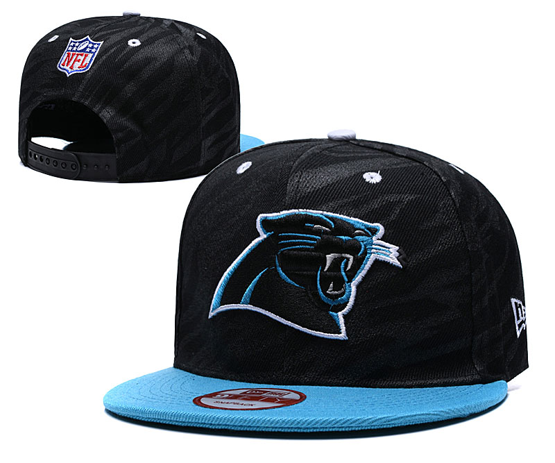 NFL Carolina Panthers Team Logo Black Adjustable Hat NFL Carolina Panthers Team Logo Black Adjustable Hat