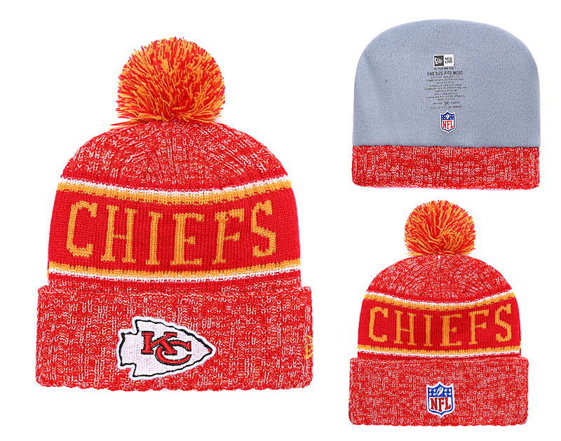 NFL Kansas Chiefs Team Logo Knit Hat NFL Kansas Chiefs Team Logo Knit Hat