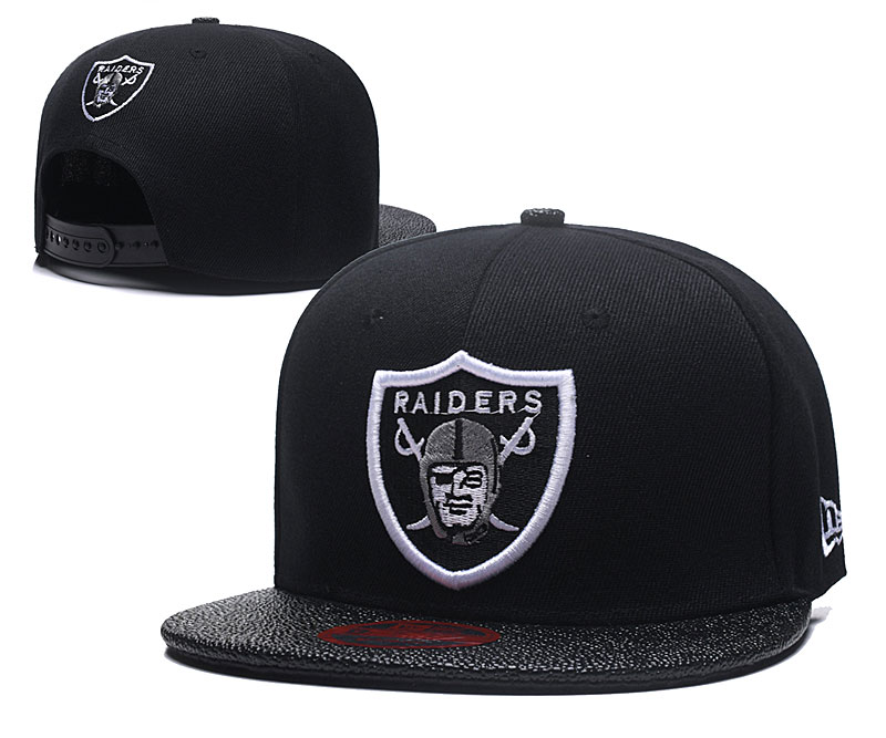 NFL Oakland Raiders Team Logo Black Adjustable Hat NFL Oakland Raiders Team Logo Black Adjustable Hat
